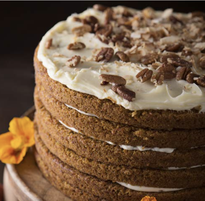 6 Layer Carrot Cake 8 x 12