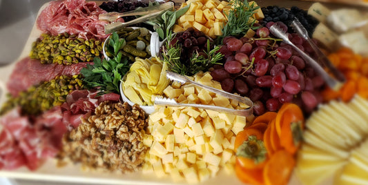 Grazing Charcuterie, Cheese & Crudite Board