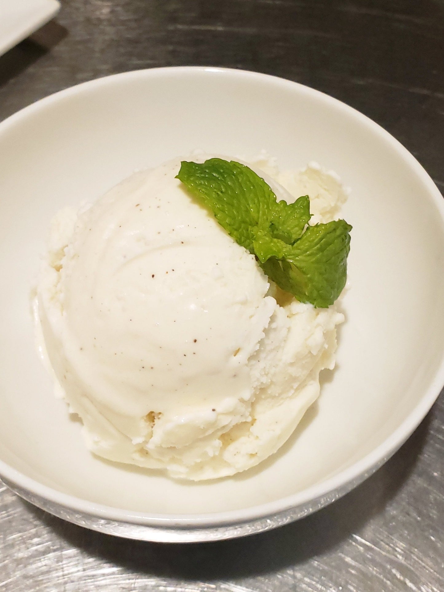 Goat Cheese Maple Ice Cream, Dessert