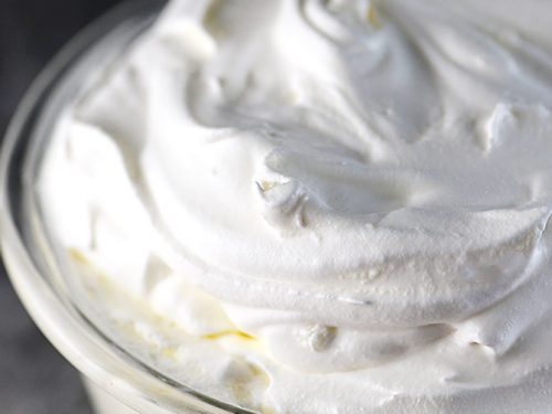 Organic Whipped Cream, Dessert